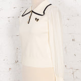 Bluză din tricot Izel ivory