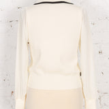Bluză din tricot Izel ivory