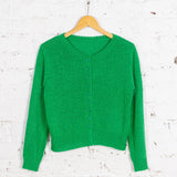 Cardigan tricotat Rowan verde