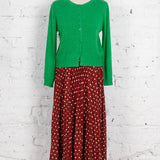 Cardigan tricotat Rowan verde