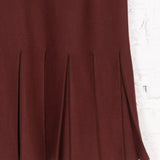 Fustă dreaptă din tricot Gida bordo