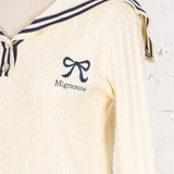 Bluză din tricot cu guler marinar Mignonne