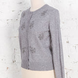 Cardigan tricotat June gri