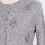 Cardigan tricotat June gri