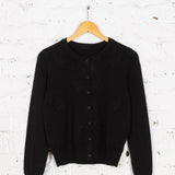 Cardigan tricotat June negru