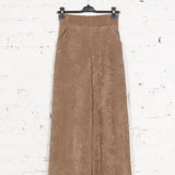 Pantaloni Betsy din reiat bej