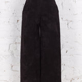 Pantaloni Betsy din reiat negru