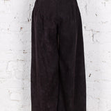 Pantaloni Betsy din reiat negru