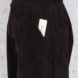 Pantaloni Betsy din reiat negru