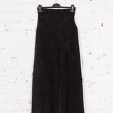 Pantaloni Betsy din reiat negru
