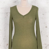 Bluză cu anchior Serena cu cașmir kaki