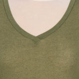 Bluză cu anchior Serena cu cașmir kaki