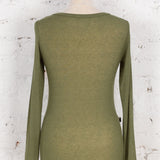 Bluză cu anchior Serena cu cașmir kaki