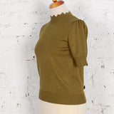 Bluză din tricot Ellen olive