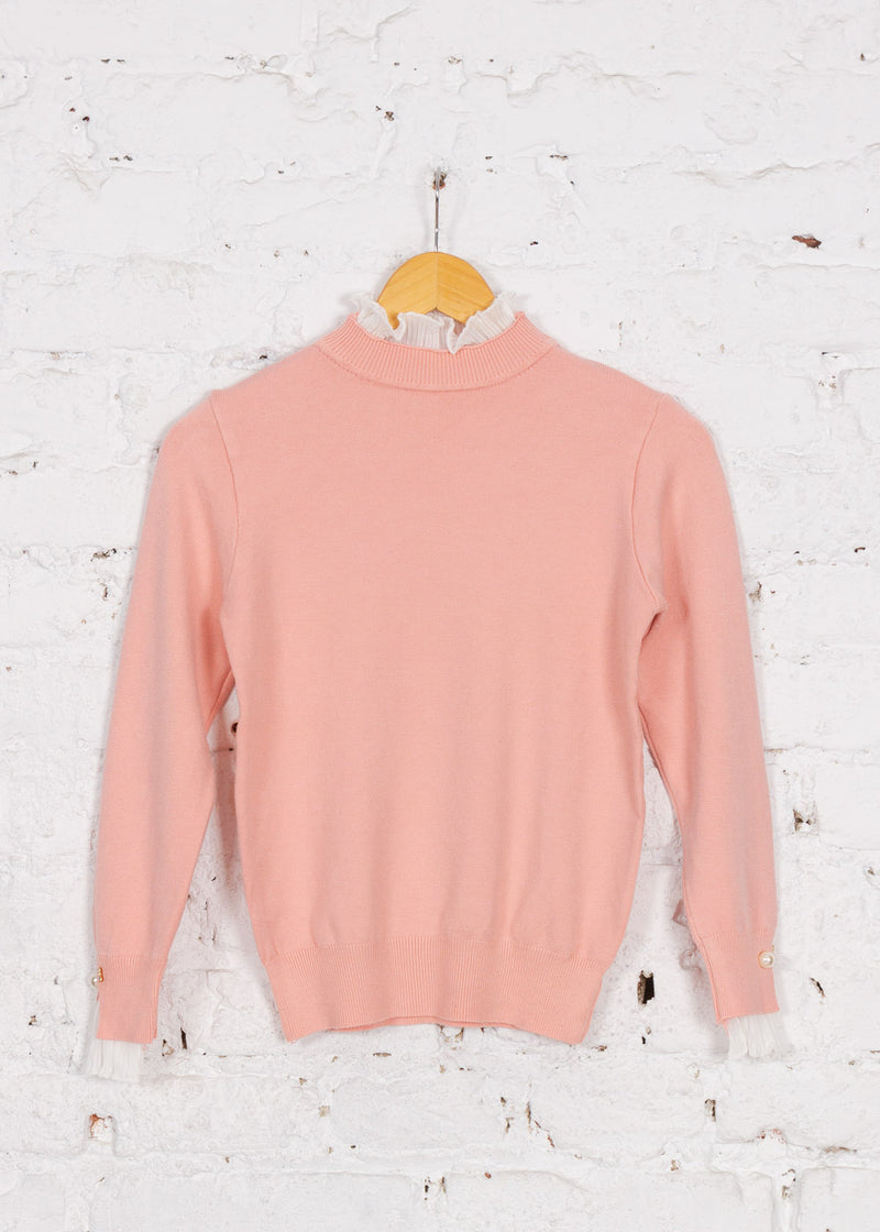 Bluză din tricot Demi roz