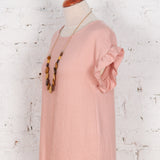 Bluză din vâscoză Aruna roz