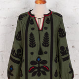 Bluză tip ie Daria verde închis