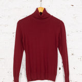 Bluză maletă din tricot Abbie bordo