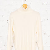 Bluză maletă din tricot Abbie ivory