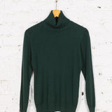 Bluză maletă din tricot Abbie verde închis