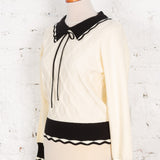 Bluză din tricot Solene ivory