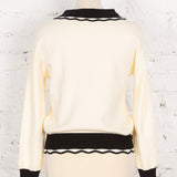 Bluză din tricot Solene ivory