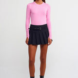 Runa pink knitted blouse 