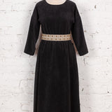 Brâu din bumbac Folk Mood cu motive geometrice