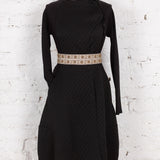 Brâu din bumbac Folk Mood cu motive geometrice