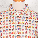 Cămașă Petra crem cu imprimeu