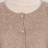Cardigan din tricot cu model Nayra bej