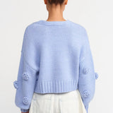 Cardigan tricotat Fay bleu