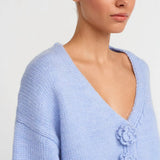 Cardigan tricotat Fay bleu