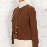 Cardigan din tricot Oriana maro