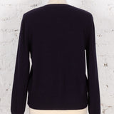 Cardigan din tricot Eno bleumarin închis