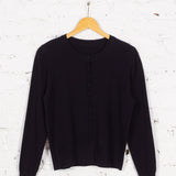 Cardigan din tricot Eno bleumarin închis