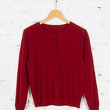 Cardigan din tricot Eno bordo