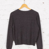 Cardigan din tricot Eno gri închis