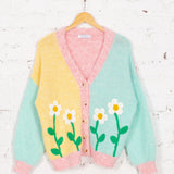 Cardigan tricotat Errigal multicolor