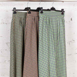 Fustă Allure din stofă de lână multicoloră