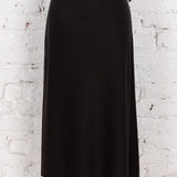 Fustă midi pe bie Maribel neagră