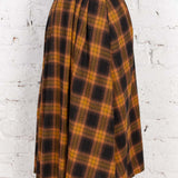 Fustă Allure din lână în carouri