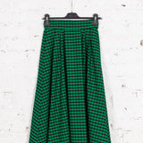 Fustă Allure din lână negru-verde