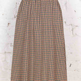 Fustă Allure din stofă de lână multicoloră