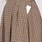 Fustă Allure din stofă de lână multicoloră