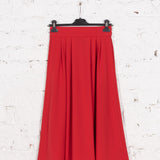 Fustă Allure din bumbac roșie