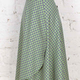 Fustă petrecută Grace din lână multicoloră