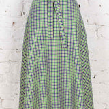 Fustă petrecută Grace din lână multicoloră