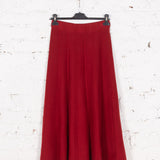 Fustă din tricot Kora bordo