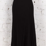 Fustă din tricot plisată Nera neagră